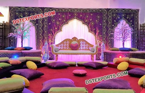 Gorgeous Wedding Embrodried Stage Backdrop