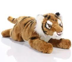 Tiger - Polyester, 12 Inches, Brown | Soft Plush, Collectible, Huggable Friend