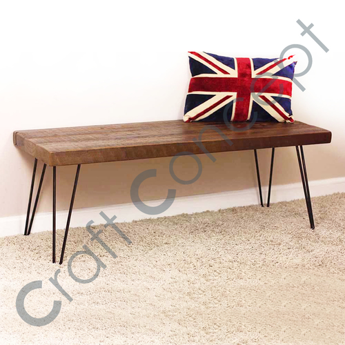Eco-Friendly Wooden Top Side Table