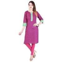 Pink Ladies Fancy Kurtis