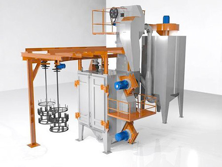 Industrial Shot Blasting Services - Steel Shot, 10x10x5 m, 20-50 kW | Cost Effective, High Throughput, Precision Control, CE Compliant