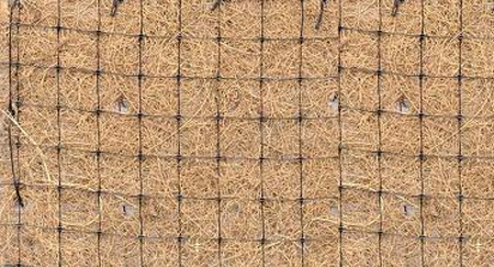 Coir Mat Application: Used In Slopes To Prevent Soil Erosion.