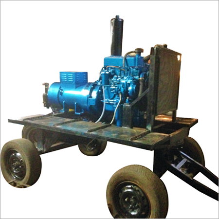 4 Wheel Diesel Generator Set