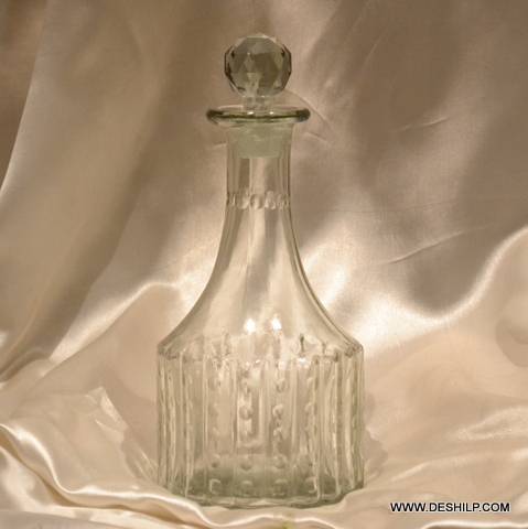 CLEAR PERFUME BOTTLE AND DECANTER, REED DIFFUSER,DECORATIVE PERFUME