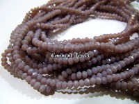 Stone Purple Chalcedony Beads