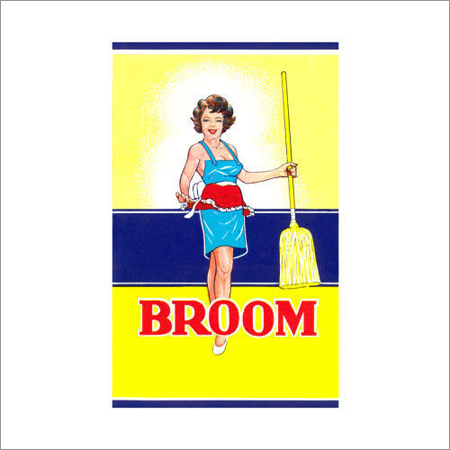 Broom Shrink Label