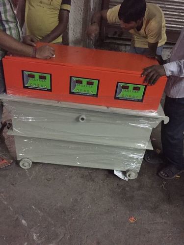 Digital Voltage Stabilizer - Steel, 50x40x30cm, 5KVA | Compact Design, Digital Display, Durable, Overload Protection, High Efficiency, Stable Output