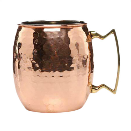 Copper Hammered Mule Mug
