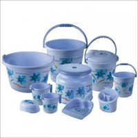 Plastic Bathroom Set