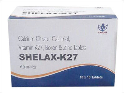 Calcium Citrate Calcitriol Vitamin K27 Boron Zinc Tablets