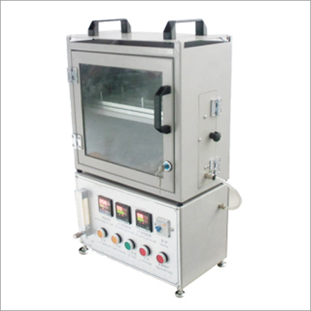 Horizontal Flame Resistance Tester