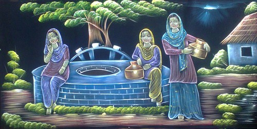 Village Painting