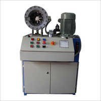 Grey And Blue Pipe Crimping Machine