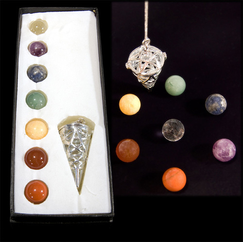 Filigree Cage Cone Pendulum
