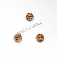 Convex Triangle Coconut Shell Buttons