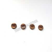 Convex Coconut Shell Buttons
