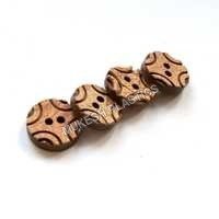 Facny Coconut Kurta Button