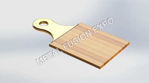 Small Metallic Handed Chopping Board