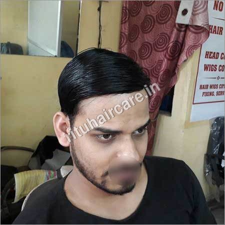 100 % Natural Looking Indian Mens Hair Wigs