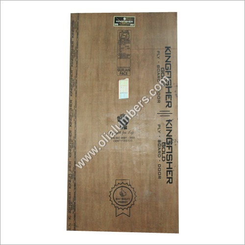 Block Door Core Material: Wooden