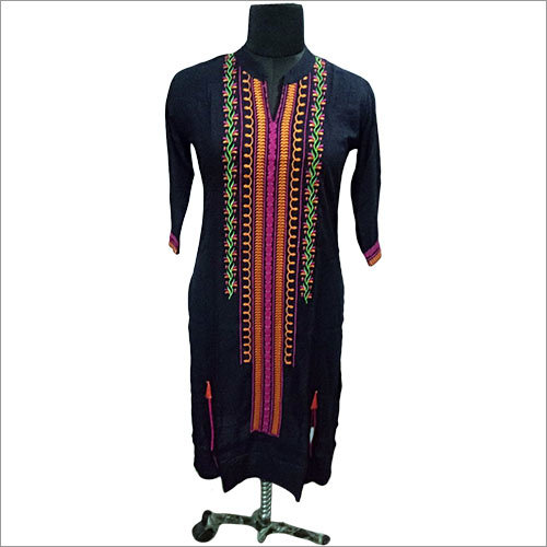 Multicolor Designer Cotton Kurti