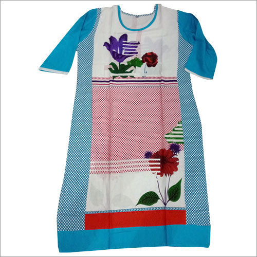 Summer Kurti - Rayon Material, Available in L, M, XL, XXL Sizes | Multicolor Printed Design, Perfect for Casual Daily Wear