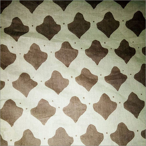 White And Brown Siffon Material