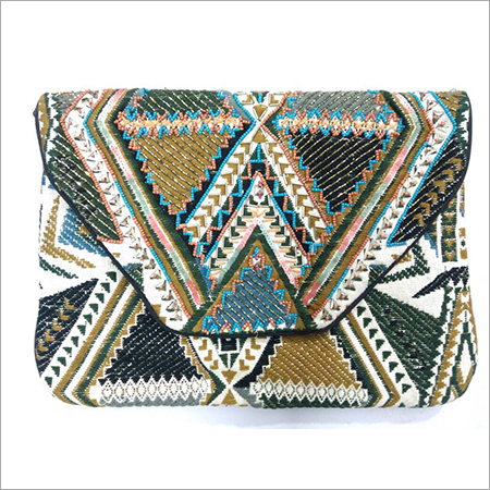 Beaded Designer Clutch