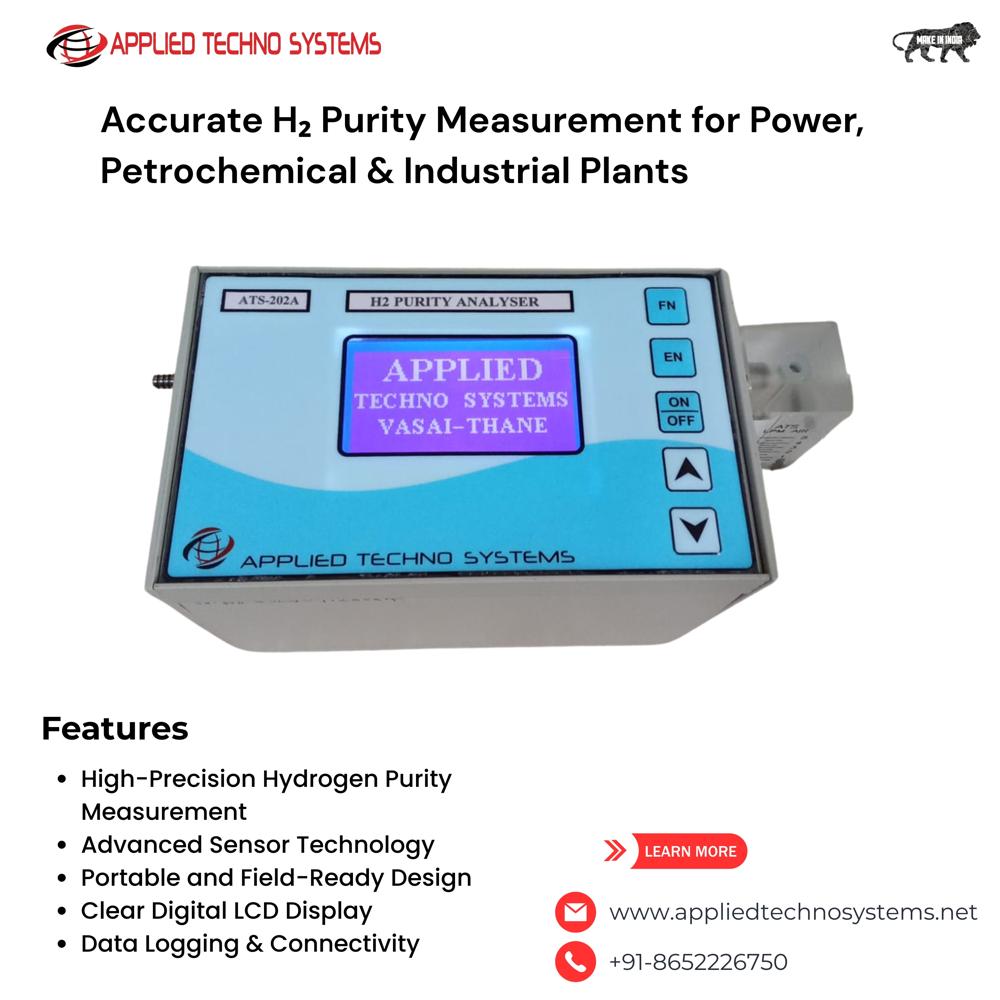 Hydrogen Purity Analyzer - Color: Grey