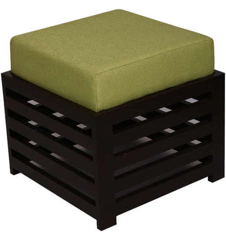 Ebony Lifeestyle Bonnie Stool (Dark Green / Ebony)