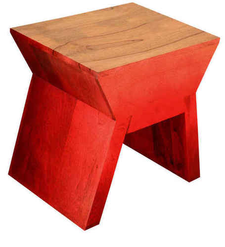 Red Lifeestyle Benny Stool (Red)