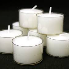 Gel Wax White Color Candle
