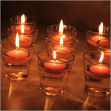 Glass Candle - Gel Wax, Beautifully Designed Container Candle for Long-Lasting Burn and Intense Aroma, Perfect for Romantic Occasions and Decor