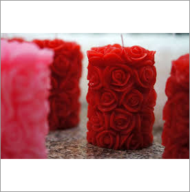 Gel Wax Red Color Candle
