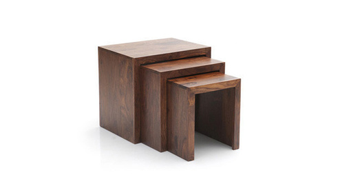 Teak Lifeestyle Serie Nested Stool (Teak)