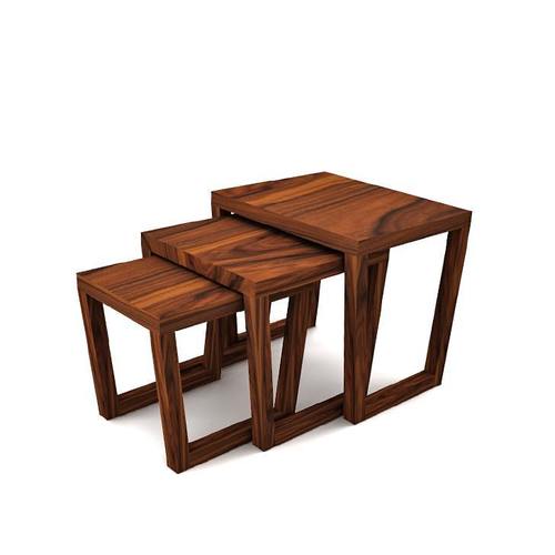 Teak Lifeestyle Moka Nested Stools (Teak)