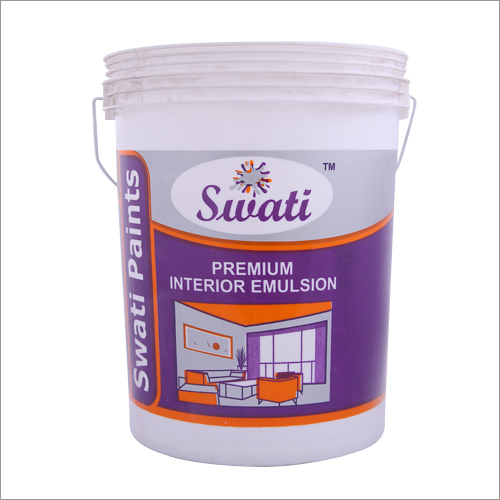 Premium Interior Emulsion - Acrylic-Based Water-Dissolvable Paint | Fast Drying, UV Resistant, Maintains Sheen Longer
