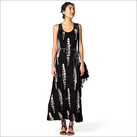 Black Ladies Long Maxi Dress