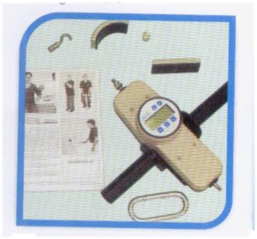 Abs And Stainless Steel Push-Pull Dynamometer Digital (Lcd) Readout - 50 Lb. / 22.5Kg