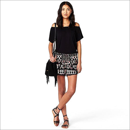 Ladies Printed Shorts