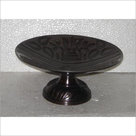 Black Designar Dry Fruit Tray