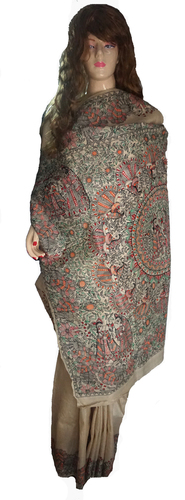 Madhubani Painting Saree