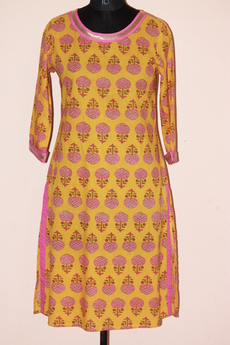 Rayon Kurti - Rayon, Length: 1016-1219.2mm, Shoulder: 381mm, Sizes: S, M, L, XL | Anti-Wrinkle, Quick Dry, Washable, Long Sleeve, Modern Ethnic Party Wear