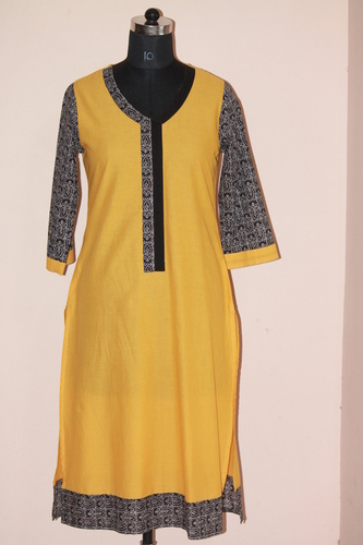 Rayon Printed Kurti - Long Sleeve, Ethnic Party Wear for Girls, Available in Sizes S, M, L, XL | Quick Dry, Anti Wrinkle, Washable, Breathable Fabric