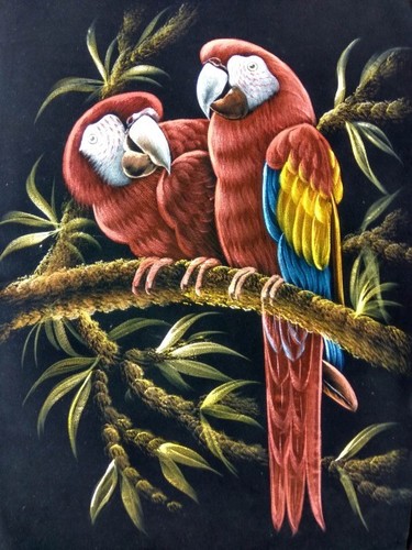 Parrot Bird Painting