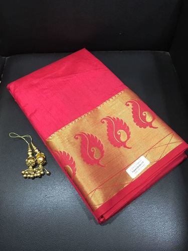 Tussar Silk Saree - Designer Tussar Silk Fabric, Plain Pattern for Elegant Indian Style