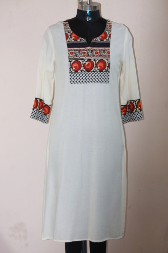Georgette Traditional Cotton Kurti