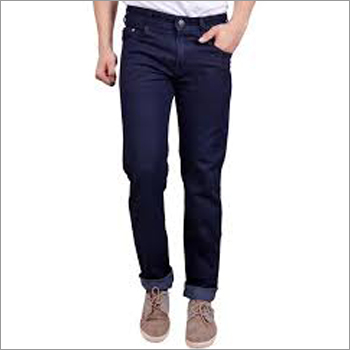 Mens Navy Blue Jeans