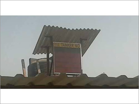 Tanker Number Display Board