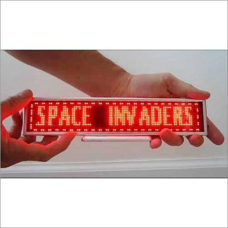Electronic Board System Display - Plastic, 10x2x1 Inches, LED | Clear Vision, Water Resistant, Long Life, Attractive Colors